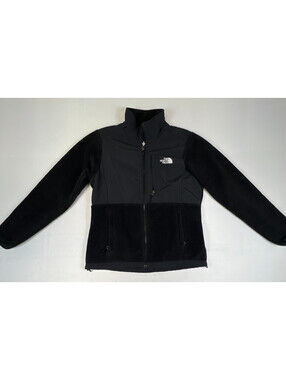 The North Face Denali Fleece Jacket Women's M Black Polartec Full Zip Outdoor
